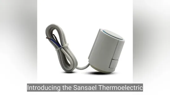 Thermischer Stellantrieb Nc 230 V für Fußbodenheizungsverteiler, normalerweise geschlossen, elektrischer Stellantrieb M30 x 1,5 für Fußbodenheizungsthermostat