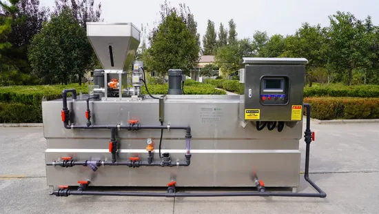Hochautomatisches Dosiersystem mit Dosierung, Mischen, Fördern und Kpl-Steuerung für industrielle Abwasseraufbereitungsanlagen