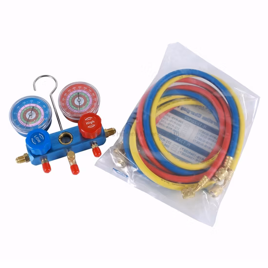 Luftdruck-Verteiler-Messgerät-Set, Zubehör für Vakuumpumpen